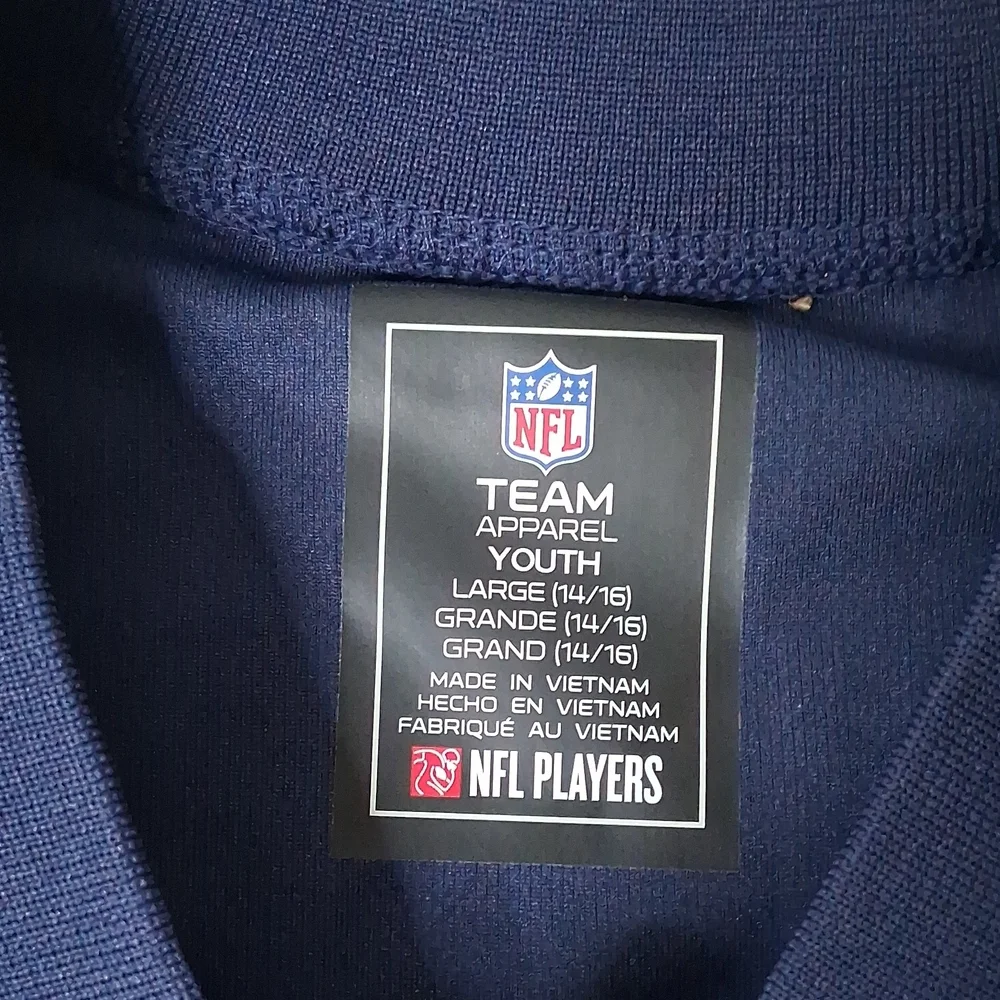 Seattle Seahawks Russell Wilson #3 Navy Short Sleeve Jersey